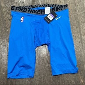 - NWT Nike Compression Shorts NBA Dri Fit Blue XXL TALL